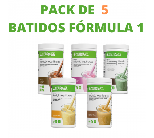 Pack 5 Batidos - Sabores à Escolha
