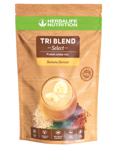 TriBlend Mistura para Batido de Proteína Banana 600g