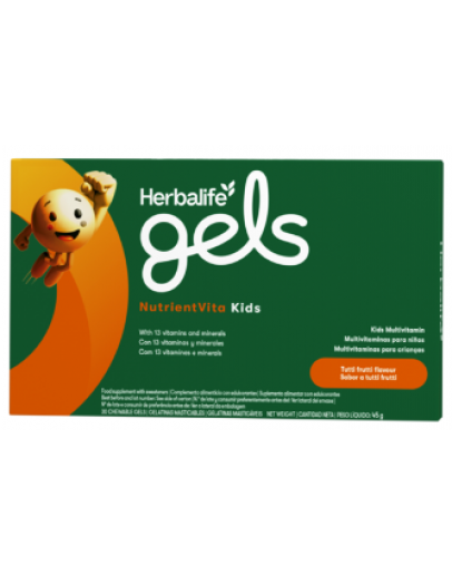 NutrientVita Kids Herbalife Gels Tutti Frutti 30
