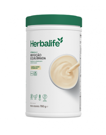 Batido Fórmula1 Herbalife - Creme de Baunilha 780g (Nova embalagem)